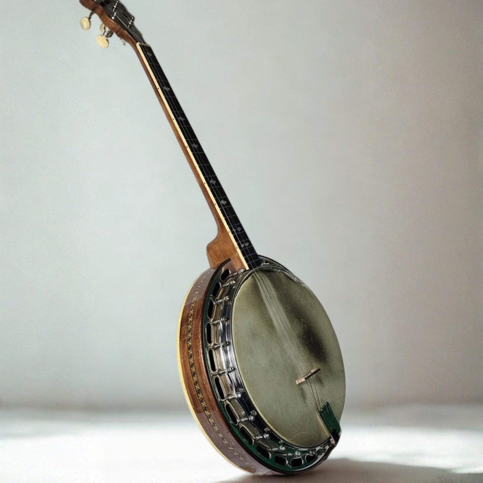 Vintage 1920s S.S. Stewart "Wondertone" 19-Fret Tenor Banjo with Original Case — photo 17