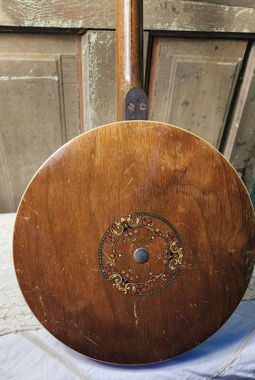 Vintage 1920s S.S. Stewart "Wondertone" 19-Fret Tenor Banjo with Original Case — photo 2