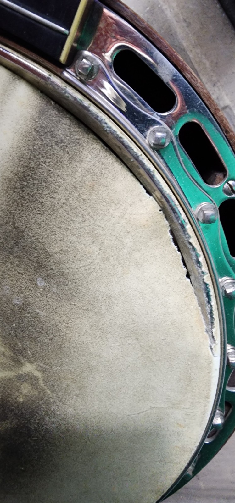 Vintage 1920s S.S. Stewart "Wondertone" 19-Fret Tenor Banjo with Original Case — photo 7